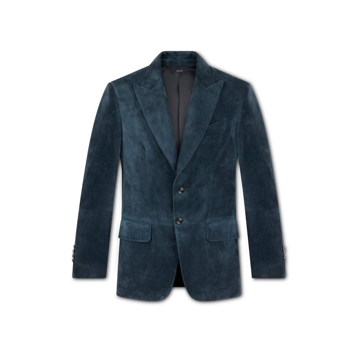 Vestes Tom Ford Cashmere Daim Sartorial Homme Petrol | BFLIY-7045