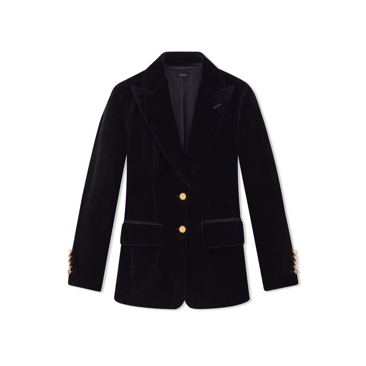 Vestes Tom Ford Coton Velvet Femme Noir | HEXOI-9506