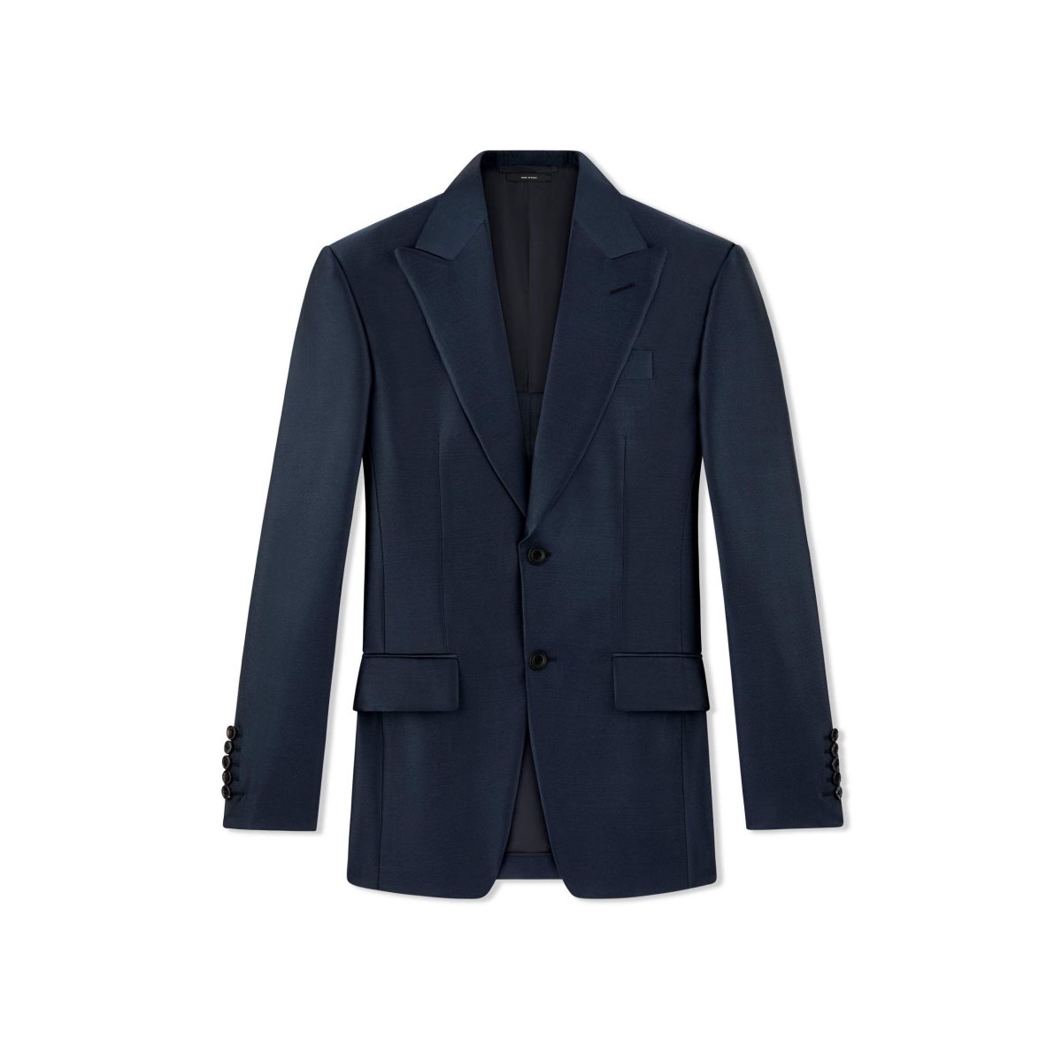 Vestes Tom Ford Draped Mikado Cooper Homme Bleu Marine | HQJPL-8634