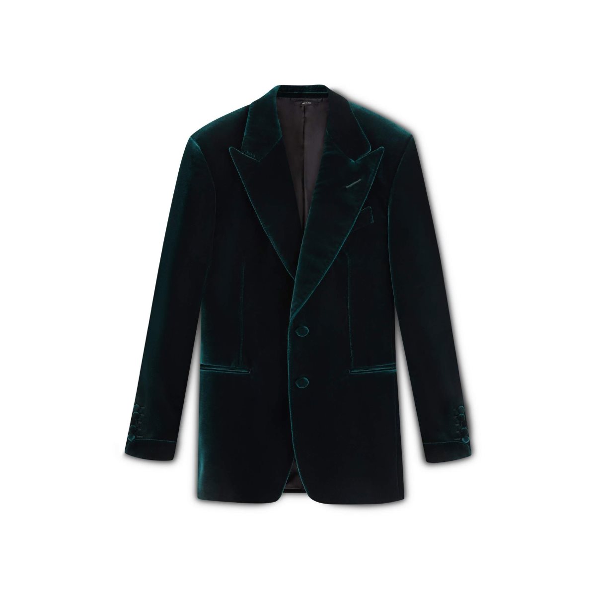 Vestes Tom Ford Viscose Velvet Shelton Cocktail Homme Vert Foncé | VZIHF-3965