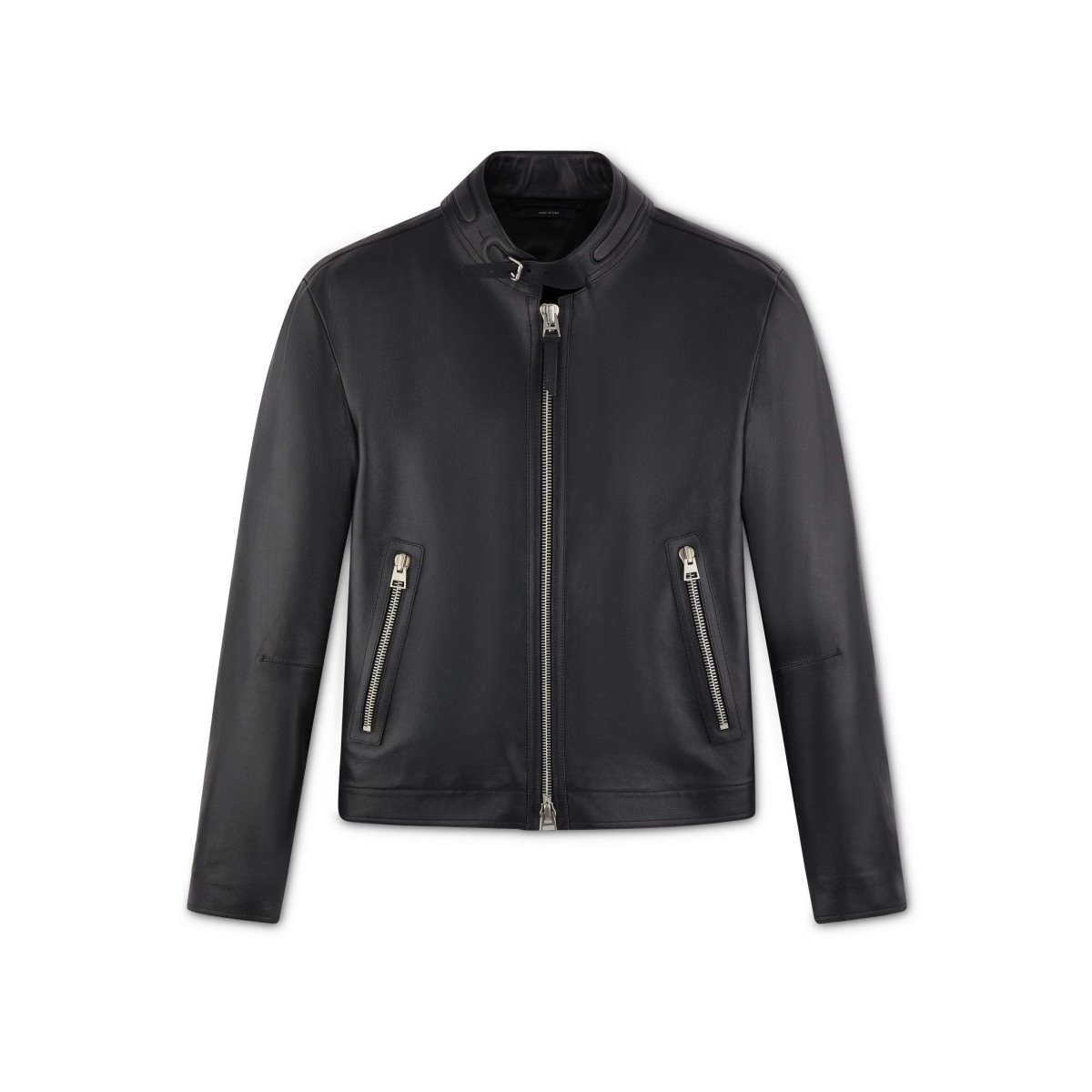 Vêtements D\'extérieur Tom Ford Cafe Vélo Jacket Homme Noir | ITYOH-2579