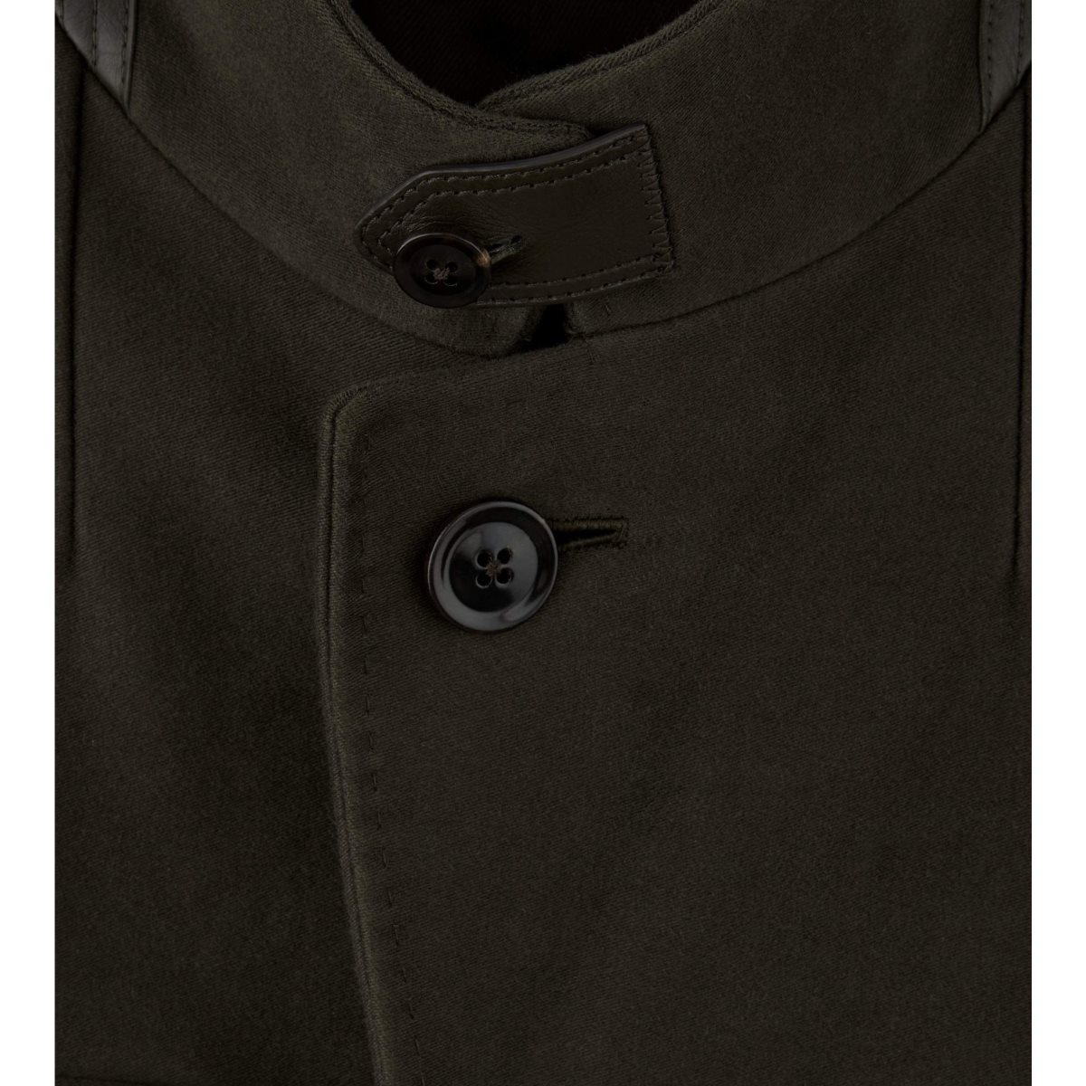 Vêtements D'extérieur Tom Ford Moleskin Military Jacket Homme Grise Vert | ANCRK-8507