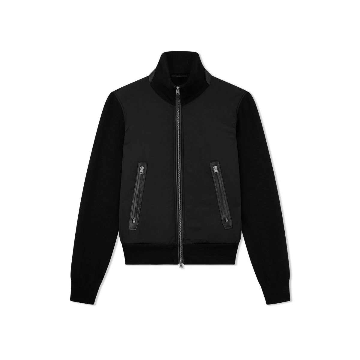 Vêtements D\'extérieur Tom Ford Nylon Down Front Blouson Homme Noir | OHWPN-5620