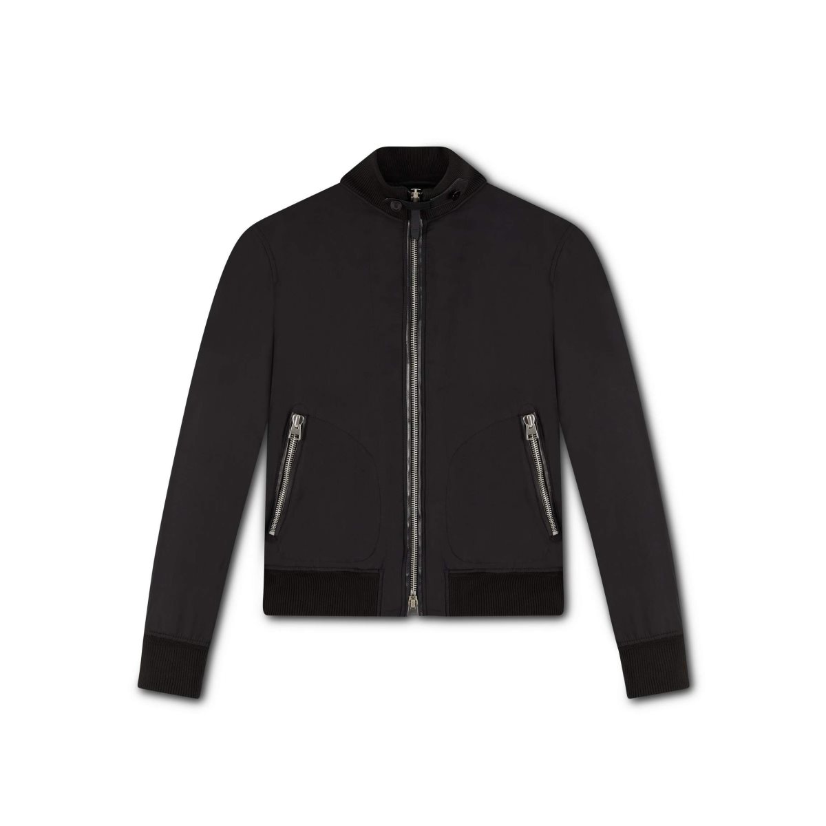 Vêtements D\'extérieur Tom Ford Ovatta Filled Nylon Blouson Homme Noir | FUDBN-2739