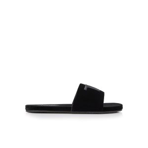 Espadrillas Tom Ford Velvet Harrison Homme Noir | CEFQD-1963