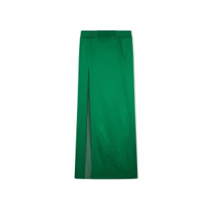 Jupe Tom Ford Stretch Duchesse Femme Turquoise Vert | RTLYN-4971