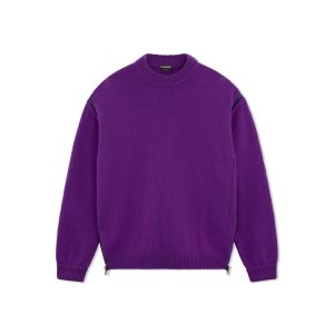 Knitwear Tom Ford Soft Cashmere Oversize Femme Violette | TIHYR-3790