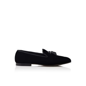 Loafers Tom Ford William Tassel Homme Noir | GNWBA-7561