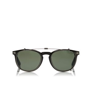 Lunettes Tom Ford Tom N.14 Homme Bleu | KUIBT-3972