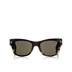 Lunettes Tom Ford Tom N.2 Homme Vert | ELVSO-2089