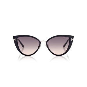 Lunettes de Soleil Tom Ford Anjelica Femme Noir | EIYTH-8601