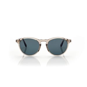 Lunettes de Soleil Tom Ford Aurele Homme Beige Bleu | AEMIG-1834