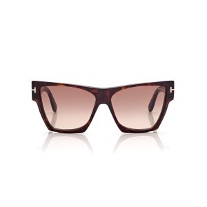 Lunettes de Soleil Tom Ford Dove Femme Noir | ZNYHV-1529