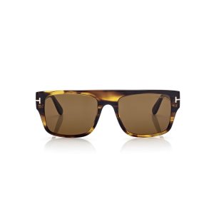 Lunettes de Soleil Tom Ford Dunning Homme Marron | KFNSL-1964