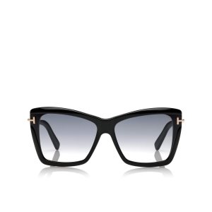 Lunettes de Soleil Tom Ford Leah Femme Noir | PZIJA-4108