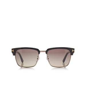 Lunettes de Soleil Tom Ford Polarized River Homme Noir | KQNUP-1532