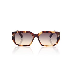 Lunettes de Soleil Tom Ford Silvano Femme Havana | GDJAC-5402