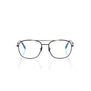 Optique Tom Ford Blue Block Navigator Homme Noir | TOGJB-1925