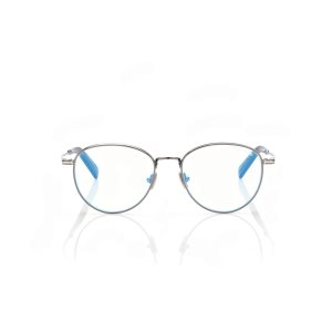 Optique Tom Ford Blue Block Round Homme Noir | WHBAL-1083