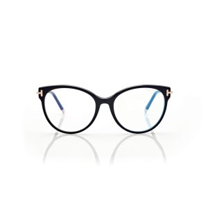 Optique Tom Ford Blue Block Soft Cat Eye Femme Noir | UDAVW-1657