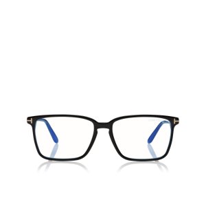 Optique Tom Ford Blue Block Soft Square Shape Femme Noir | TKVBH-9061