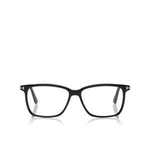 Optique Tom Ford Blue Block Soft Square Homme Noir | WLHPE-6179