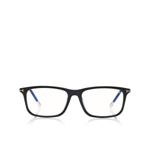 Optique Tom Ford Blue Block Square Homme Noir | QKIJP-2083