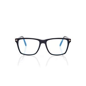 Optique Tom Ford Blue Block Square Homme Noir | UTFZL-2518