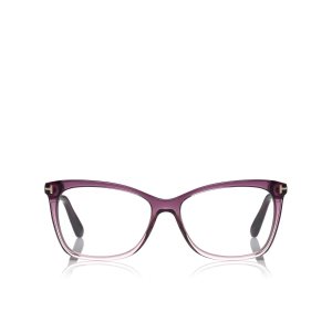 Optique Tom Ford Thin Butterfly Frame Femme Violette | JZPDQ-0985