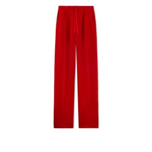 Pantalon Tom Ford Cady Stretch Tailored Joggers Femme Rouge | NFTDG-1326