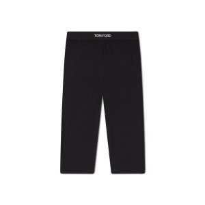 Pantalon Tom Ford Modal Yoga Femme Noir | VQXCI-1208