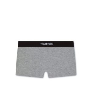 Pantalons Tom Ford Modal Signature Boxers Femme Grise | BNMSJ-3162