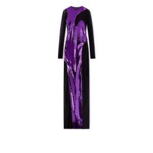 Peignoir Tom Ford Liquid Sequins Evening Femme Amethyst | ZCRAY-5293