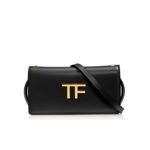 Sac Clutch Tom Ford Box Palmellato Tf Femme Noir | YZBPV-8435