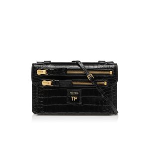 Sacs Crossbody Tom Ford Stamped Cuir Jennifer Femme Noir | YLECU-9172