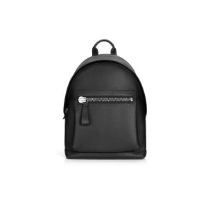 Sacs À Dos Tom Ford Grain Cuir Buckley Homme Noir | EFTSX-5903