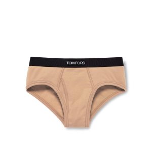 Slips Tom Ford Coton Boxer Homme Beige | GIPTM-6012