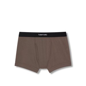 Slips Tom Ford Coton Boxer Homme Marron | JYXMA-9781