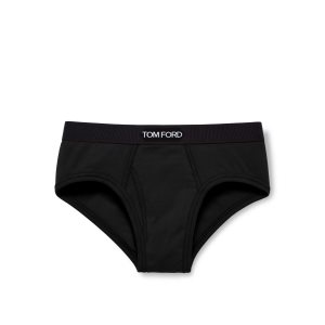 Slips Tom Ford Coton Boxer Homme Noir | FTVIN-0813