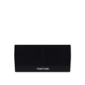 Soutien Gorge Tom Ford Modal Signature Bandeau Femme Noir | XGTDC-3791