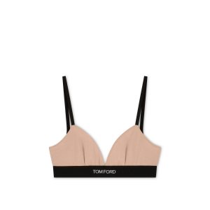 Soutien Gorge Tom Ford Modal Signature Femme Rose Beige | NUWZH-5902