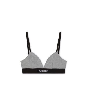 Soutien Gorge Tom Ford Modal Signature Femme Grise | PTZSC-1745